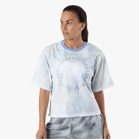 Women’s Nike Plus size drawstring jersey shirt! New with tags! - Picture 1 of 4